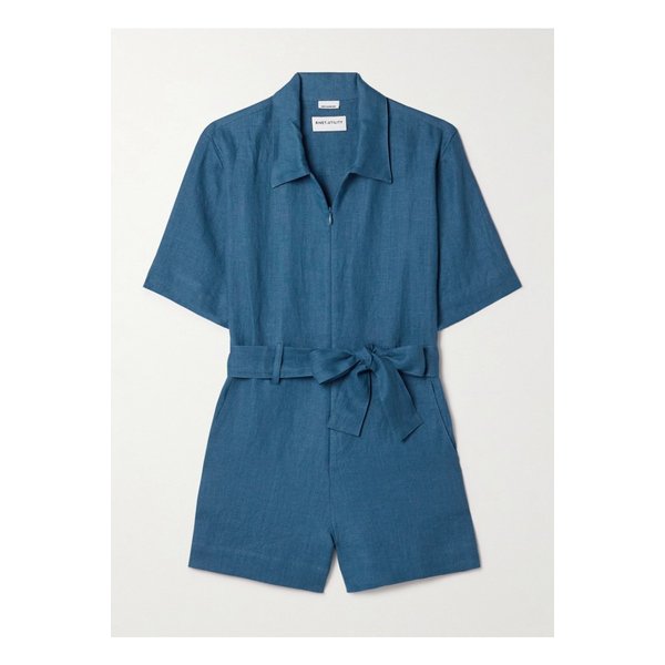 리벳 유틸리티 인플루언서 벨티드 리넨 플레이수트 1647597336216103