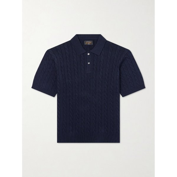 빔스 케이블 니트 코튼 폴로 셔츠 46376663162982605