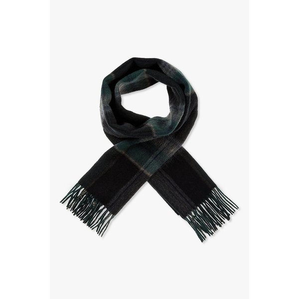 체크 프린지 울 머플러 9105473105041