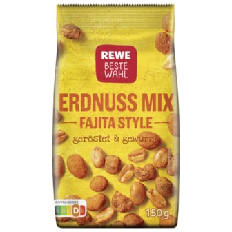  레베 REWE Beste Wahl 베스트발 파히타 스타일 피넛 믹스 150g