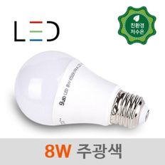 건식 LED벌브 8W 주광색 60202