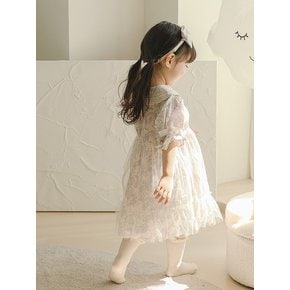 베르사유 궁전 - 아기 프리미엄 반팔 원피스