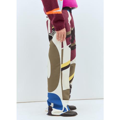 [해외배송] WALTER VAN BEIRENDONCK 프린트 팬츠 2009 CC24 B0111405007