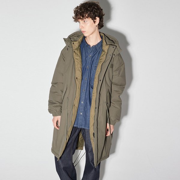 [여주점] 남성 리버서블 패딩 야상 점퍼(B244JP350P)