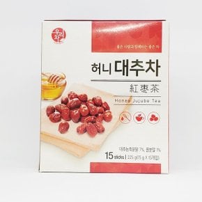 송원 허니 대추차 15T