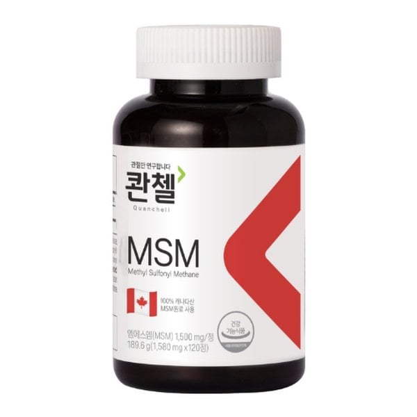 콴첼 MSM 120정, 1개