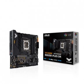 ASUS INTEL CPU(LGA1700) B660 mATX TUF GAMING B660M-PLUS D4 12세대 대응 칩셋 마더보드 [국내