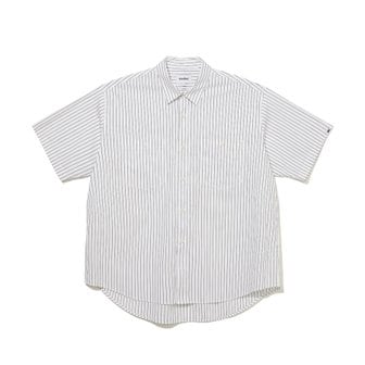 마크엠 STRIPE BIG FIT SHIRT MIBAC55070