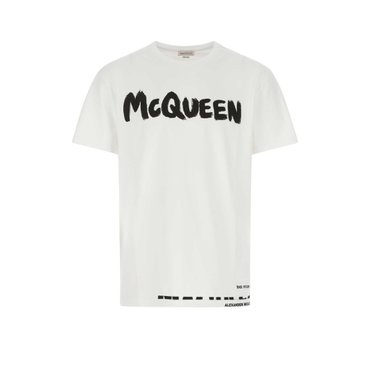 알렉산더맥퀸 알렉산더 맥퀸 ALEXANDER MCQUEEN T-SHIRT T-shirt 622104QTZ57 0900 White