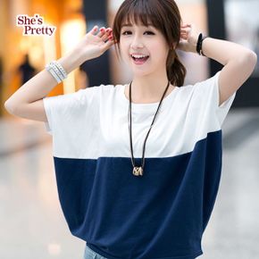 1+1엔씨투톤배색티셔츠 선착순50명 _P341749070