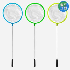 컬러풀 원형 미세망 뜰채 대 색상랜덤 3개 어항 수족관 물고기 열대어