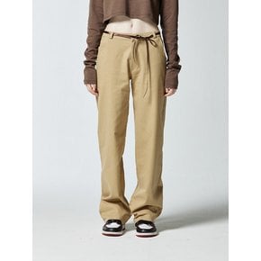 B. BASIC LOWRISE COTTON PANTS - 3 COLOR