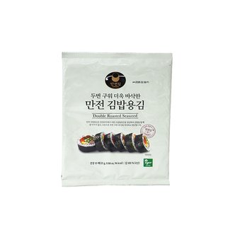  [만전김] 두번 구운 김밥김, 10매 (25g)
