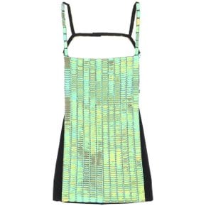 Womens Dress 236WCA196H111 IRIDESCENT GREEN