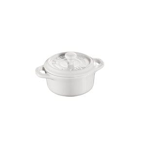 [Staub] 스타우브 세라믹 미니 꼬꼬떼 냄비 10cm (화이트)