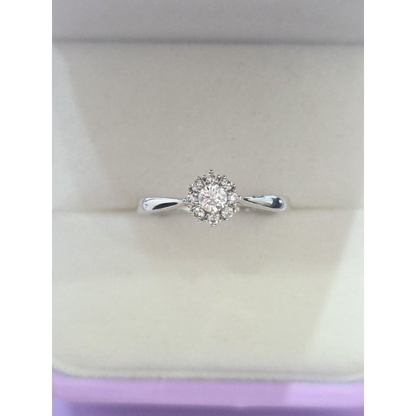 [여주점] 브라이트2(1C) WG 18K 반지 211700409