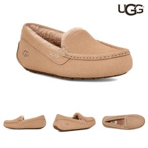 미국 어그 UGG 앤슬리 모카신 여성 털 로퍼 Sand