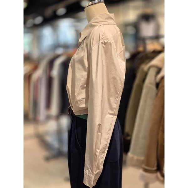 [파주점] 랩 밑단턱 크랍셔츠 블라우스 AQ1WBM69