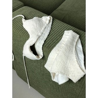 보르사 Ribbed Bikini [Cream]