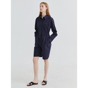 Jump suit(ver2) Dark navy