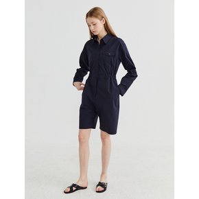 Jump suit(ver2) Dark navy