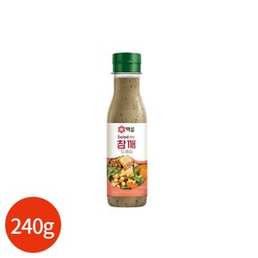 (CJ) 백설 샐러드온 참깨 드레싱 240gx2개