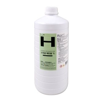  해호 H 소독용 에탄올 1L 1개  에탄올 83% 함유