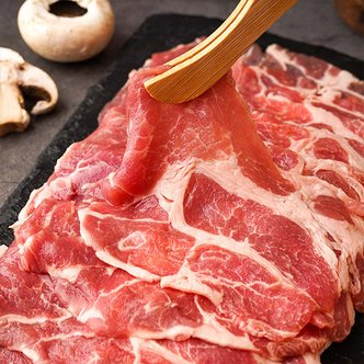  [자연맛남] 유황먹인 한돈 돼지고기 대패 꽃목살 1.2kg