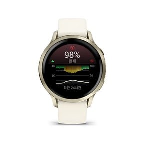 베뉴 4 41mm 루나골드 프리미엄 GPS 스마트워치