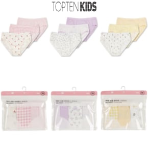26년 SS 여아) 코튼 브리프 (3PACK) MKG5UP2001