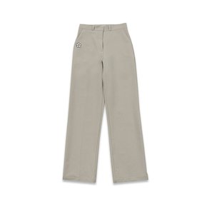 straight fit pants beige