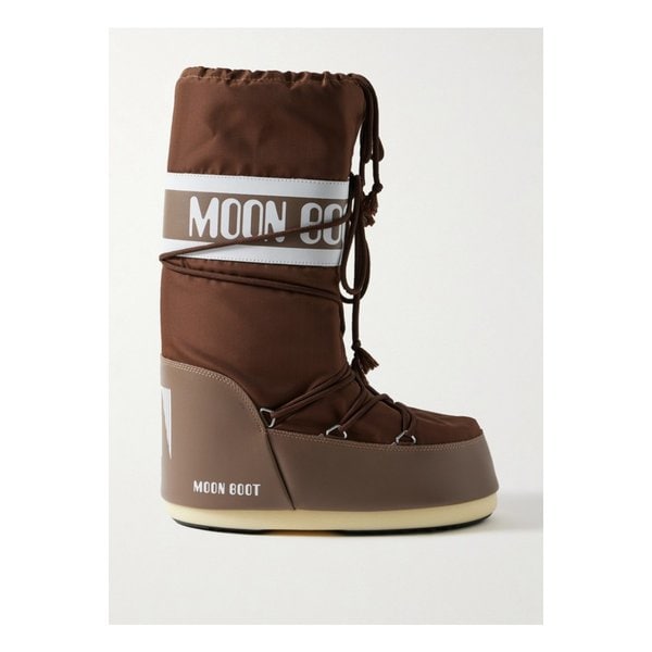 문부츠 아이콘 패널 셸 스노우 부츠 브라운 1647597352612145
