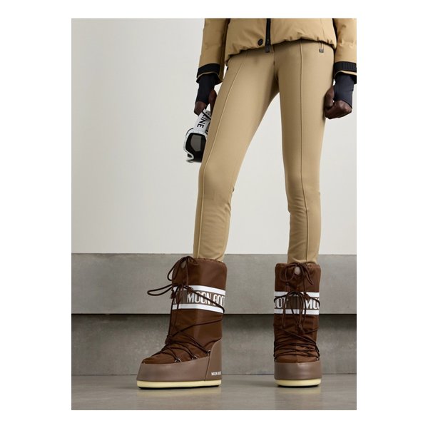 문부츠 아이콘 패널 셸 스노우 부츠 브라운 1647597352612145