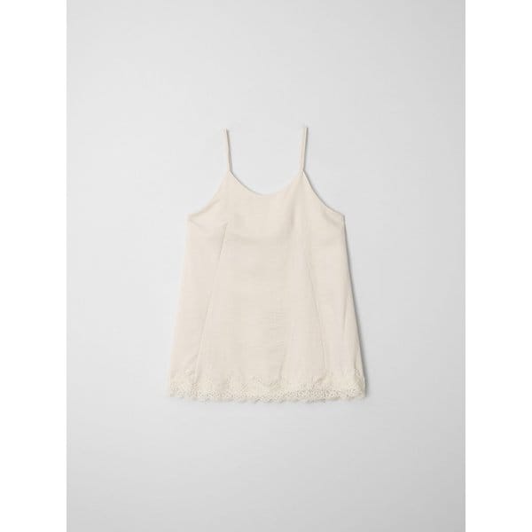 cream slip dress_[314833]