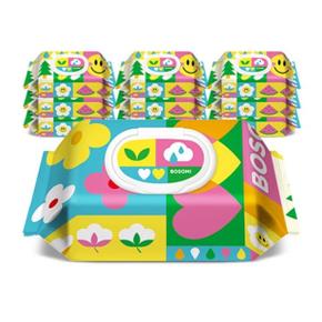 펀앤플레이 라이트 아기물티슈 캡 60매 10팩/1box