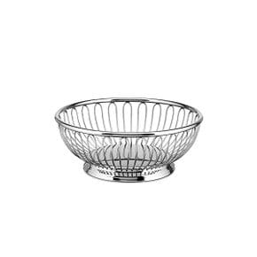 독일 알레시 바스켓 과일바구니 Alessi Round Wire Basket in Steel with Mirror Polished 14327