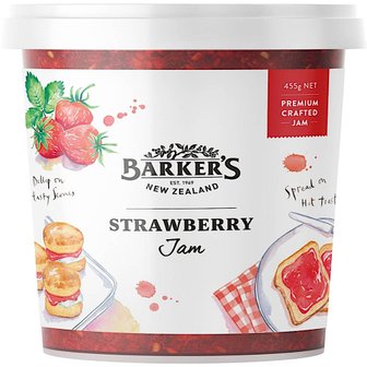  바커스 아나토드 팜 스트로베리 딸기잼 Barkers Anathoth Farm Strawberry Jam 455g