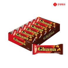 롯데 가나초코바  45g x 12개입 땅콩 초콜릿 간식