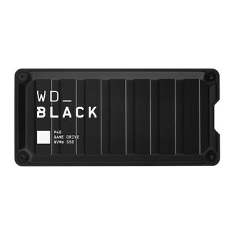  WD SSD 2TB WDBLACK P40 RGB LED [PS4 PS5  Xbox One 웨스턴 디지털 휴대용 최대 전송 2000MB초