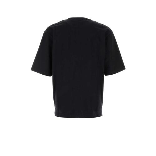 디스퀘어드2 반팔 티셔츠 Dsquared2 코튼 오버사이즈 티셔츠 블랙