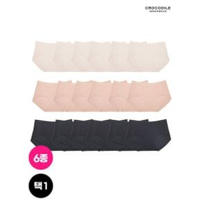 쿨 라이크라 인견쉘론 감탄팬티 6종세트 택1_P391501403