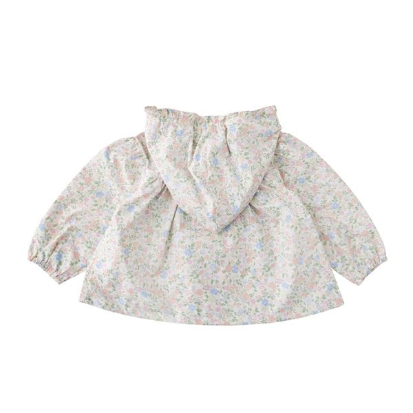 [여주점] [오프라벨 여주점] 밍크뮤 (GN) 로맨틱플라워패커블레인자켓 (35115-110-04)