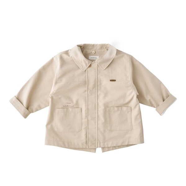 [여주점] [오프라벨 여주점] 밍크뮤 (BE) 클래식트렌치자켓 (35115-100-01)