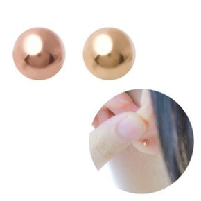3mm 골드/로즈골드 피어싱 볼 뒷마개 잠금볼