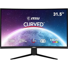 영국 MSI 모니터 G32C4X 32Inch FHD Curved Gaming Monitor 1500R 1920 x 1080 VA Panel 250Hz /