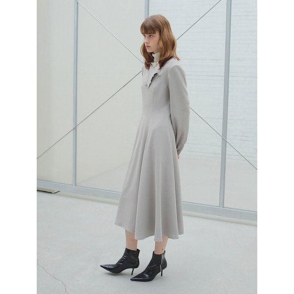 [리퍼브] BUTTON DRESS / KHAKI