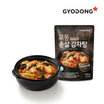 교동 [교동식품] 교동 프리미엄순살감자탕 500g (실온)