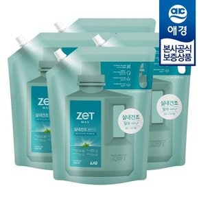 리큐 제트 맥스 탈취 파워겔 멘톨 리필 1.8L x4개