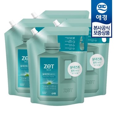 애경 리큐 제트 맥스 탈취 파워겔 멘톨 리필 1.8L x4개