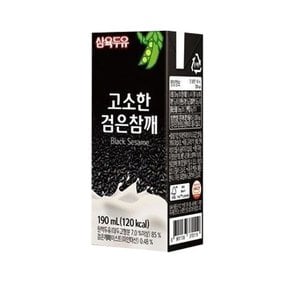 삼육두유 고소한 검은 참깨 190mlx24팩